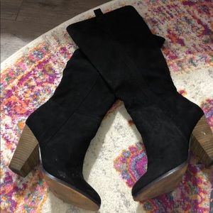 Heeled knee high boots Charles David